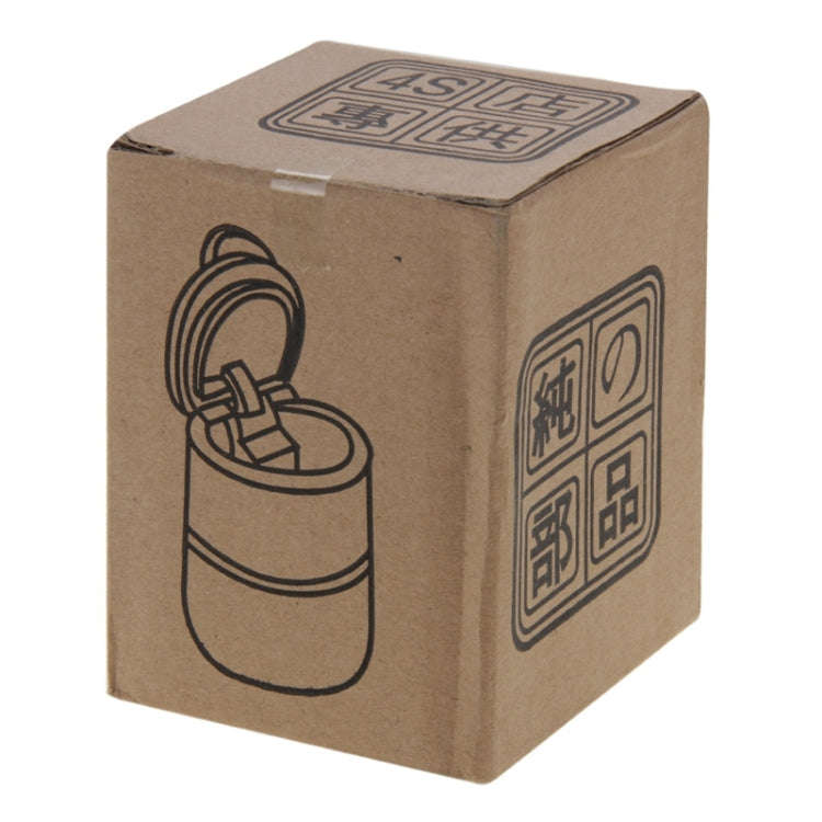 Portable Car Ashtray, Size: 6.9x6.9x10 cm, Portable Car Ashtray