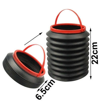 4L Car Magic Folding Container, Fold Size: 18 x 18 x 6.5cm, Size: 18 x 18 x 6.5cm