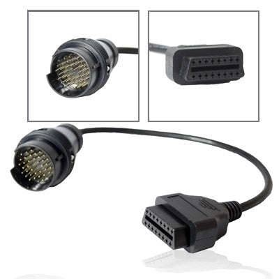 38 Pin OBDII Connector Cable, 38 Pin to 16 Pin for Mercedes Benz