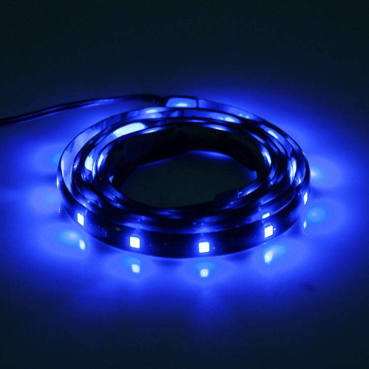 10 PCS 60cm 30 LED Waterproof Flexible Car Strip Light, DC 12V, 60cm