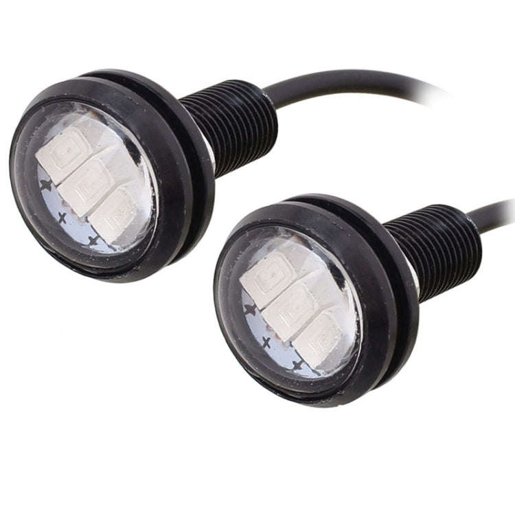 2 PCS MZ 22.5mm 1.5W 150LM White Light 3 LED SMD 5630 Spotlight Eagle Eye Light Daytime Running L...