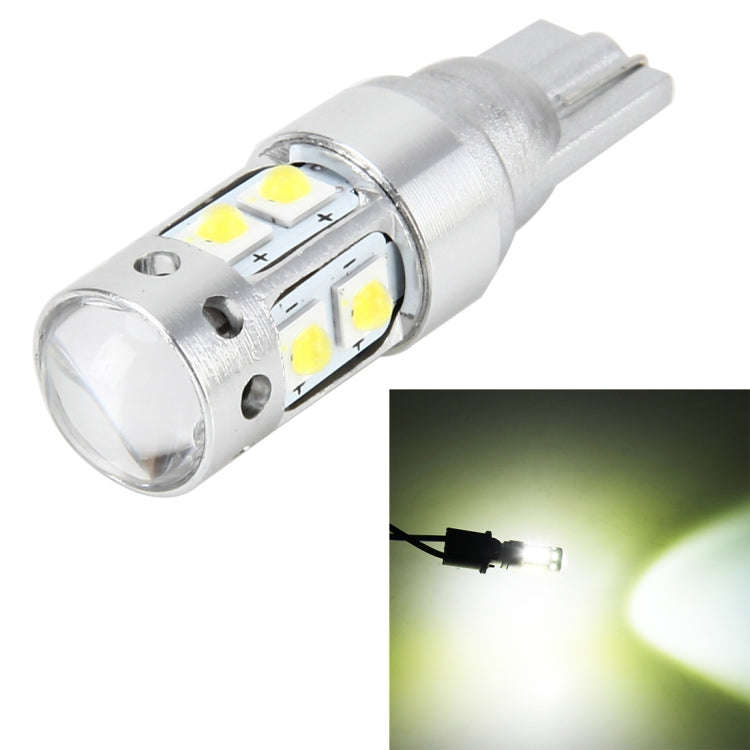 T10 50W 2500LM 10-XT-E LED White Light 6500K Car Clearance Lights Lamp, DC 12-24V, 50W XT-E