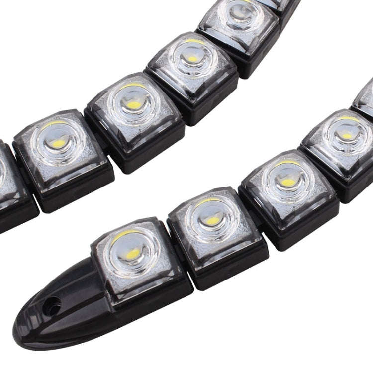 2 PCS  4W 8 LED SMD 5050 Flexible Snake LED Car Daytime Running Lights, DC 12V, 4W
