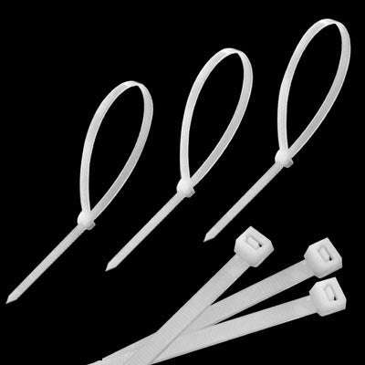 1000pcs Self-Locking Nylon Cable Wire Zip Ties(Size: 3 x 100mm), 1000 PCS 3 x 100mm