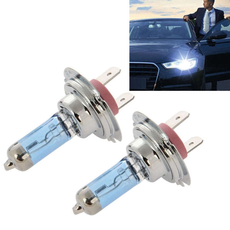 PEGASUS H7 Halogen Car Headlight Lamp, 1800 Lumens Warm White Light, 12V / 100W 5000K, H7