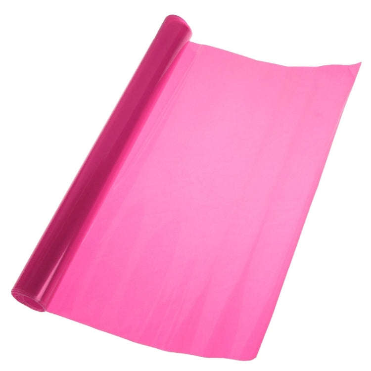 Protective Decoration Flash Point Car Light Membrane /Lamp Sticker, Size: 195cm x 30cm, Pink, Cry...