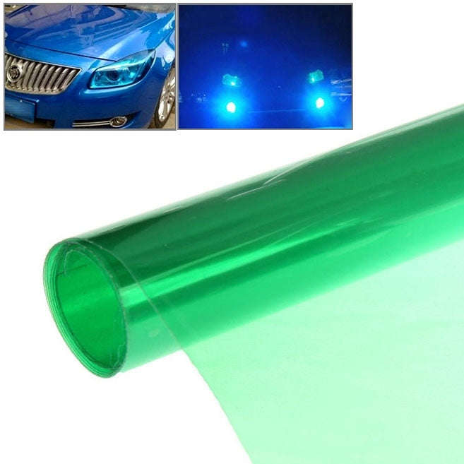 Protective Decoration Flash Point Car Light Membrane /Lamp Sticker, Size: 195cm x 30cm, Pink, Cry...