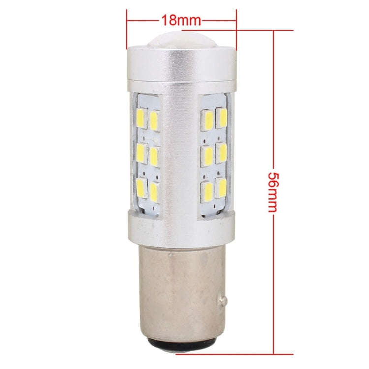 2PCS 1157/BAY15D 4.2W 630LM White Light 21 LED 2835 SMD Car Brake Light Steering Light Bulb,  DC ...