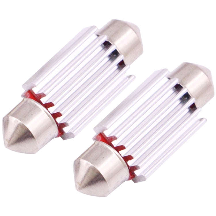 2 PCS 39mm 3.5W 180LM White Light 12 LED SMD 4014 CANBUS License Plate Reading Lights Car Light B...