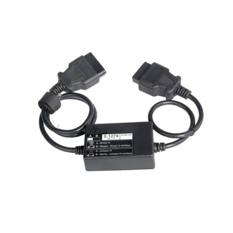 S1279 Lexia PP2000 Diagnostic Connector Module for Peugeot  Citroen (Nemo, Bipper, Boxer III, Jum...