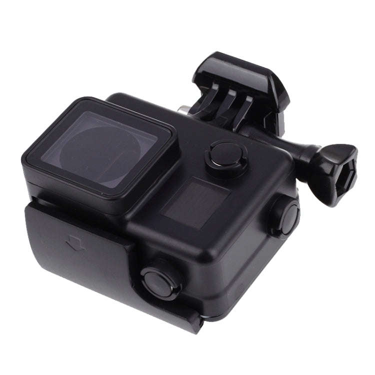 Black Edition Waterproof Housing Protective Case with Buckle Basic Mount for GoPro HERO4 /3+,  Wa...