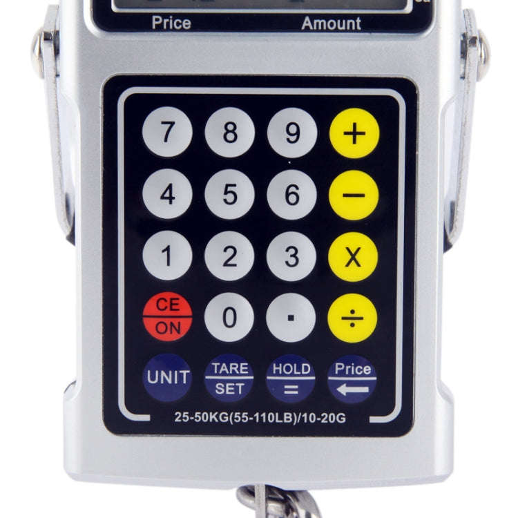7 in 1 Multifunction Electronic Fishhook Scale (50KG/20g), 7 in 1 50kgx10g