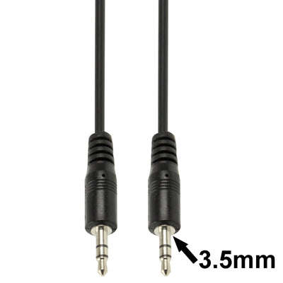 Aux cable , 3.5mm Male Mini Plug Stereo Audio Cable, Length: 5m, Length: 5m (Black)