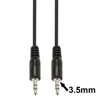 Aux cable , 3.5mm Male Mini Plug Stereo Audio Cable, Length: 1.5m, Length: 1.5m (Black)