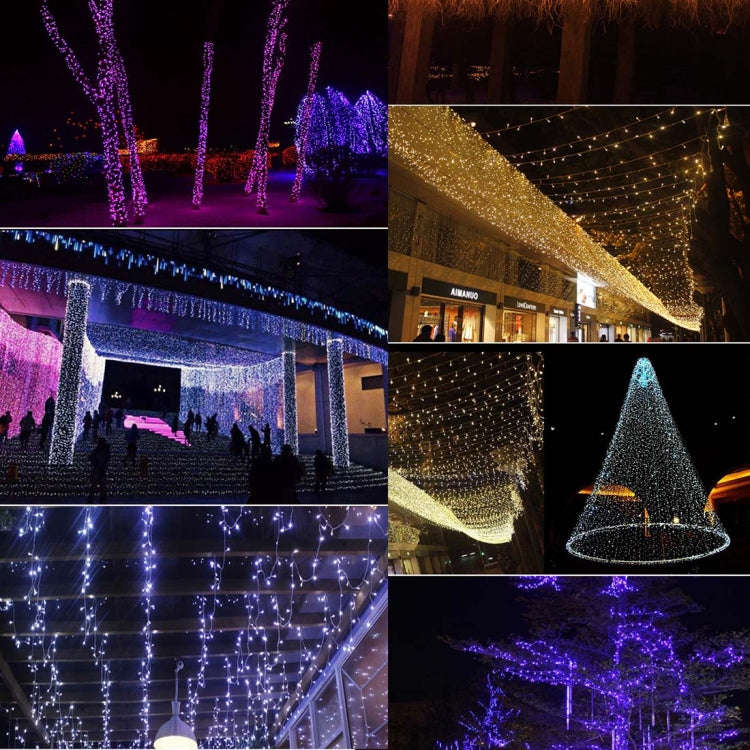 For Christmas Party, 30 LED,  2-Mode Flash, Battery Powered, 3m Blue Light, 3m Warm White, 3m Whi...