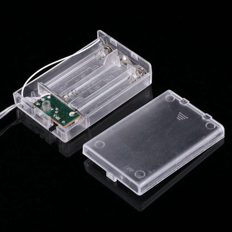 For Christmas Party, 20 LED 2-Mode Flash, Battery Powered, 2m Warm White, 2m  White Light