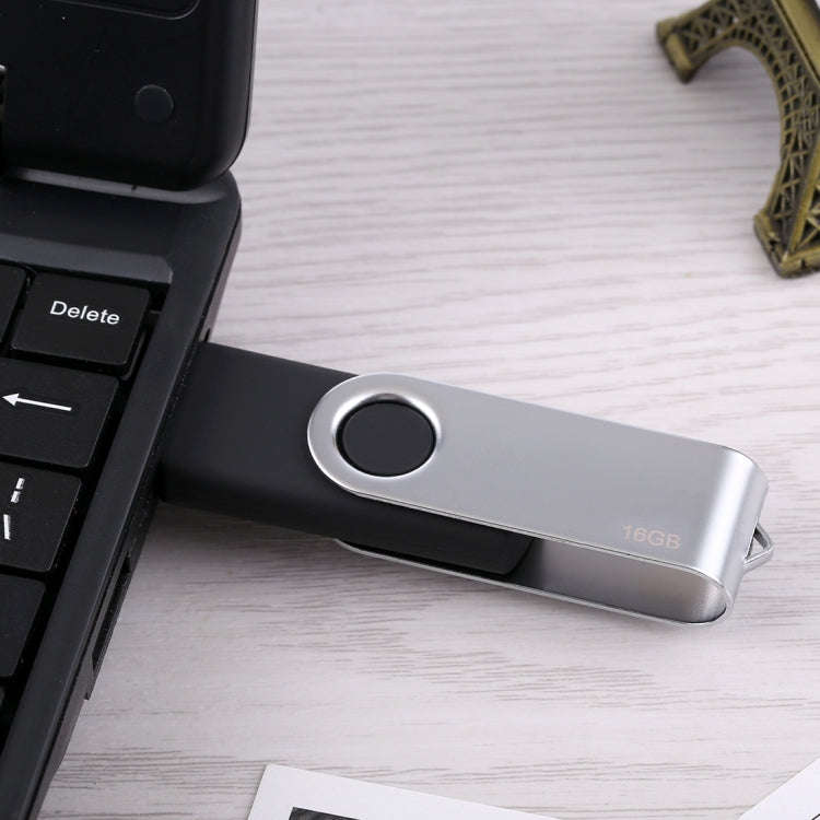 16GB Twister USB 2.0 Flash Disk(Black), 16GB/Black