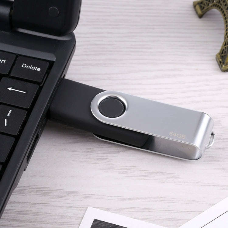 64GB Twister USB 2.0 Flash Disk(Black), 64GB/Black