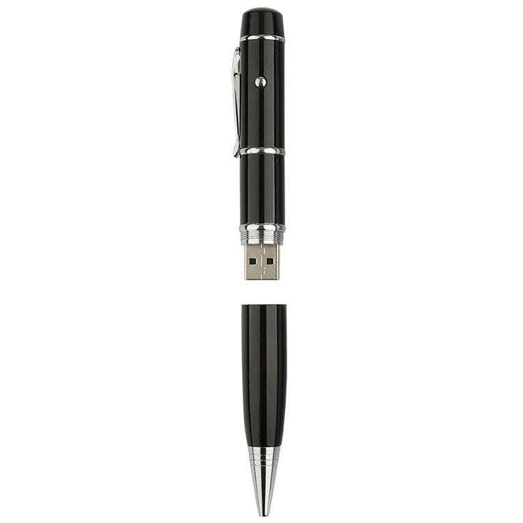 3 in 1 Laser Pen Style USB Flash Disk, 4GB (Black), 4GB (Black)