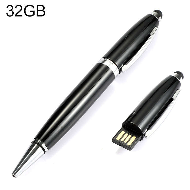 2 in 1 Pen Style USB Flash Disk, Black , 2GB (Silver), 4GB (Silver), 8GB (Silver), 16GB (Silver),...