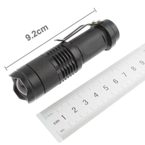 SK68 180lm Zoom Lens LED Flashlight
