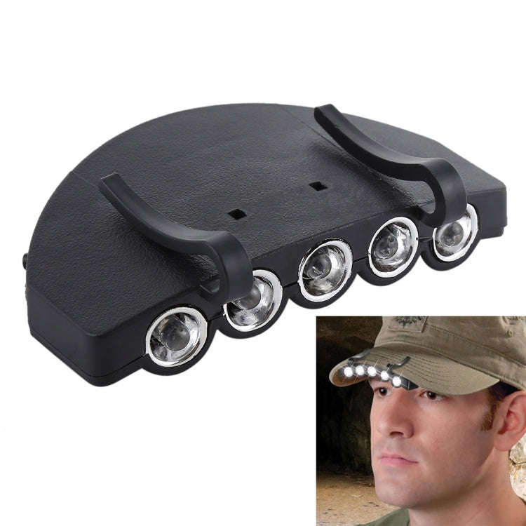 5 LED White Light, for Outdoor Fishing Camping Hunting