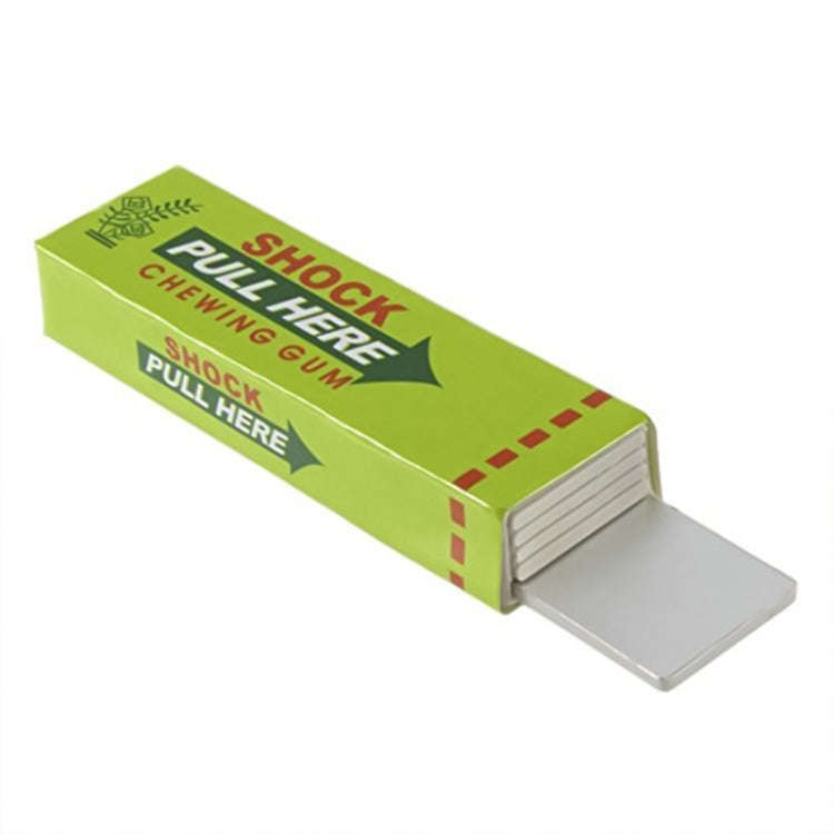 Shock Chewing Gun Practical Joke Funny Trick Shock Toy, Random Color Delivery, Chewing Gum Yellow