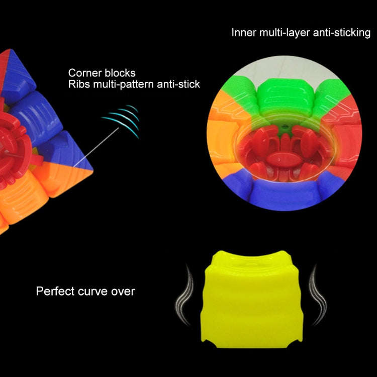 Zhisheng Little Magic 3rd-Order Brain Magic Cube, Random Color Delivery, Little Magic 3rd-Order