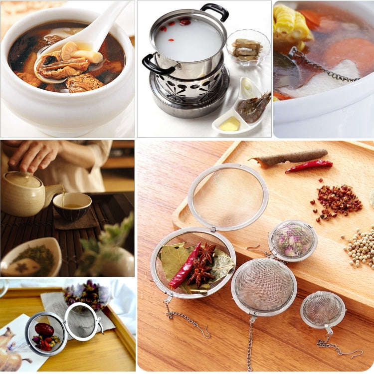 Mesh Tea Ball Infuser Stainless Steel Tea Strainers, Large