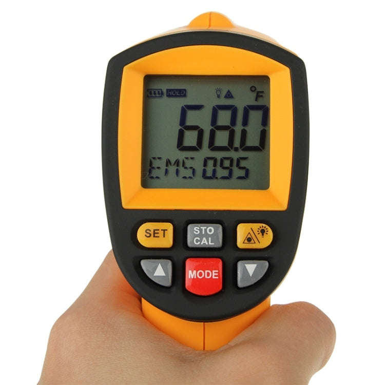 BENETECH GM1651 USB Digital Display Temperature Gun Handheld Infrared IR Thermometer, Measure Ran...