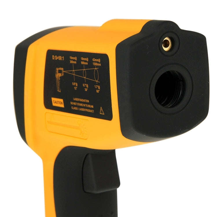 BENETECH GM1651 USB Digital Display Temperature Gun Handheld Infrared IR Thermometer, Measure Ran...