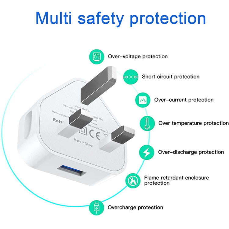5V / 1A UK Plug USB Charger