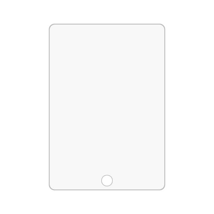 0.4mm 9H+ Surface Hardness 2.5D Explosion-proof Tempered Glass Film for iPad air 1/2 iPad Pro 9.7...