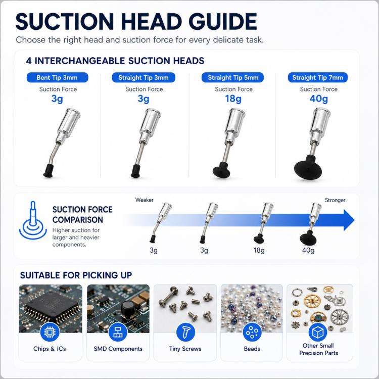 High Quality Anti-static Vacuum Suction Pen / IC Component Picker, Vacuum Suction Pen