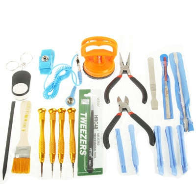 22 in 1 Screwdriver Repair Laptop / Mobile Phone / PC Disassemble Tools Set, Random Color Deliver...
