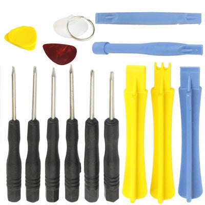 14 in 1 (Screwdrivers + Plastic Opening Tools) Professional Premium Precision Phone Disassembly T...