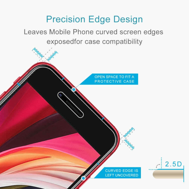10 PCS for iPhone SE & 5 & 5S & 5C 0.26mm 9H Surface Hardness 2.5D Explosion-proof Tempered Glass...