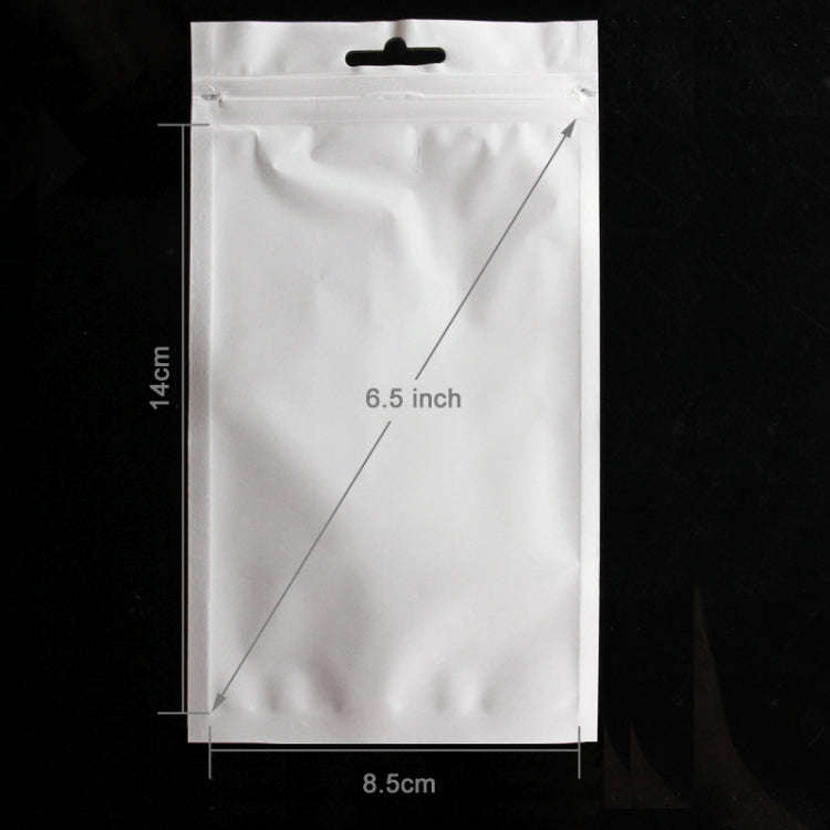 500 PCS Ziplock Bags, Resealable Bag for Plastic Case / Silicone Case  / TPU Case of iPhone 5 & 5...