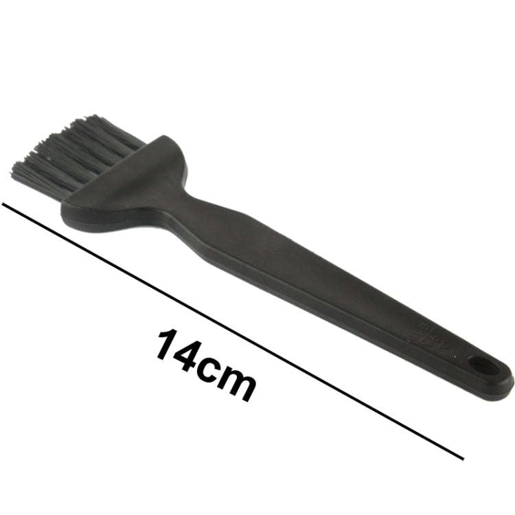 Electronic Component 7 Beam Flat Handle Antistatic Cleaning Brush, Length: 14cm, Length: 14cm
