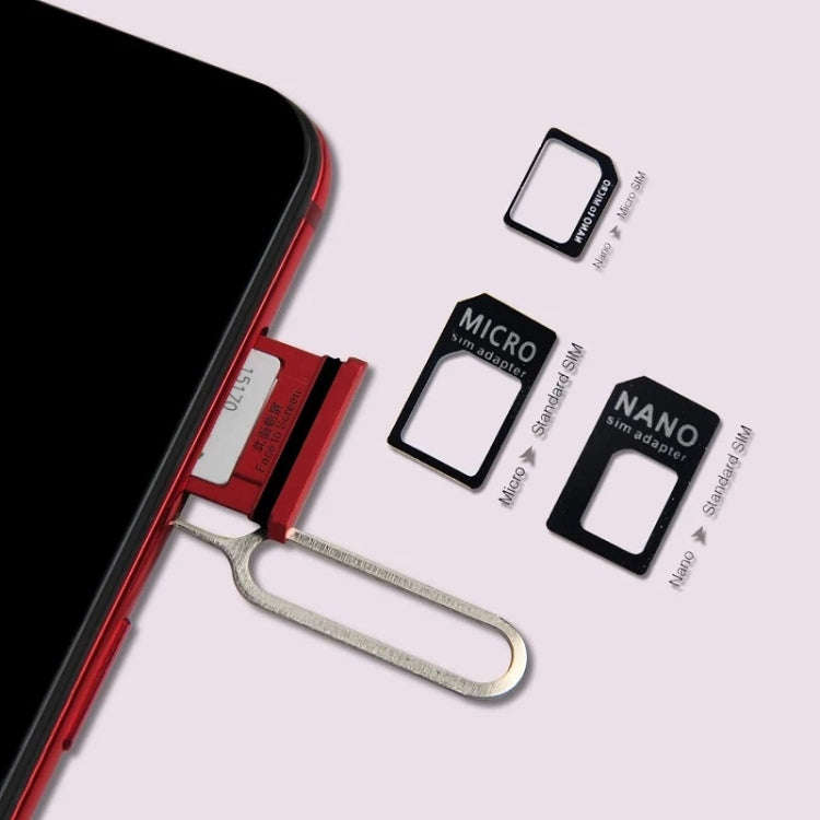 4 in 1 (Nano SIM to Micro SIM Card+ Micro SIM to Standard Card + Nano SIM to Standard Card + Sim ...