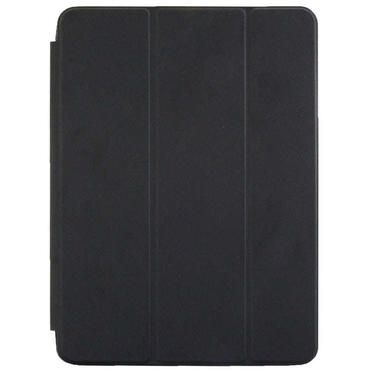3-fold Naturally Treated Smart Leather Case with Sleep / Wake-up Function & Holder for iPad Air 2