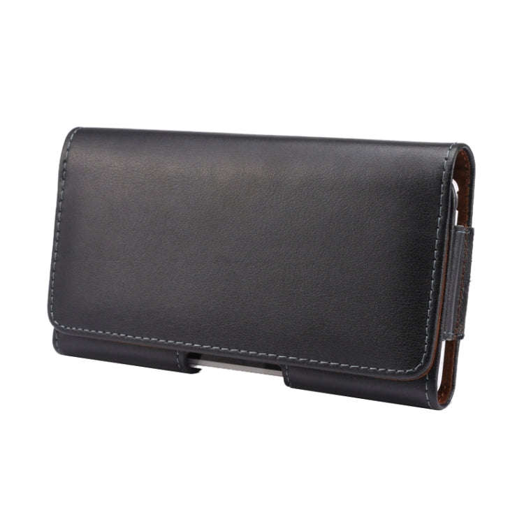 Universal Horizontal Style Leather Case / Waist Bag with Back Splint for iPhone 6 , Galaxy S4 & S3