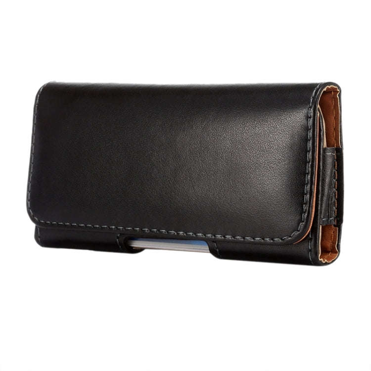 Horizontal Style Lamb Skin Texture Waist Bag with Back Splint for iPhone 6 / Galaxy S4 / S3