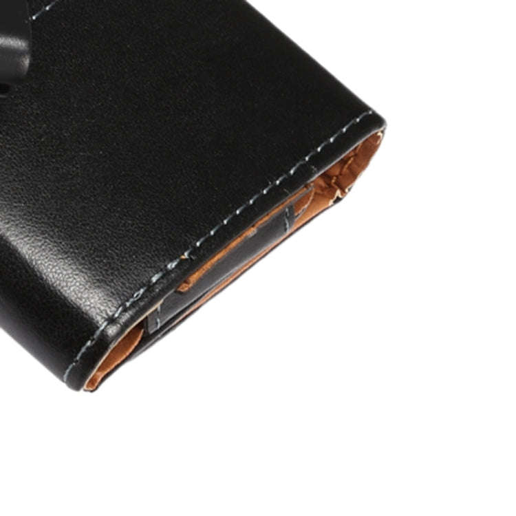 Horizontal Style Lamb Skin Texture Waist Bag with Back Splint for iPhone 6 / Galaxy S4 / S3