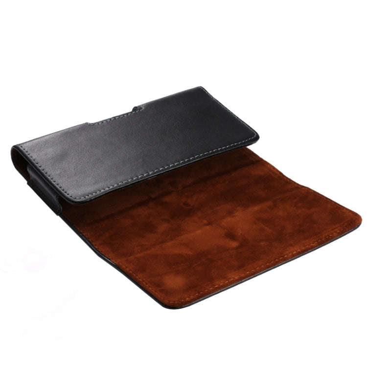 Universal Horizontal Style Leather Case / Waist Bag with Back Splint for iPhone 6 Plus & 6s Plus,...