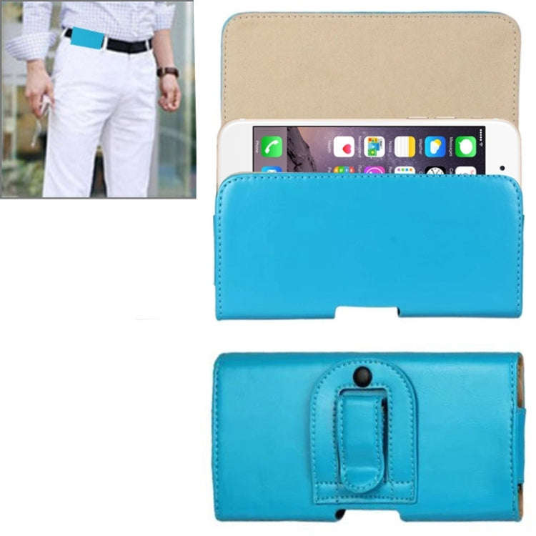 Crazy Horse Texture Horizontal Style Leather Waist Bag for iPhone 6 Plus / Galaxy Note 4 / Note 3...