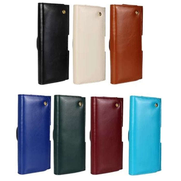 Crazy Horse Texture Horizontal Style Leather Waist Bag for iPhone 6 Plus / Galaxy Note 4 / Note 3...