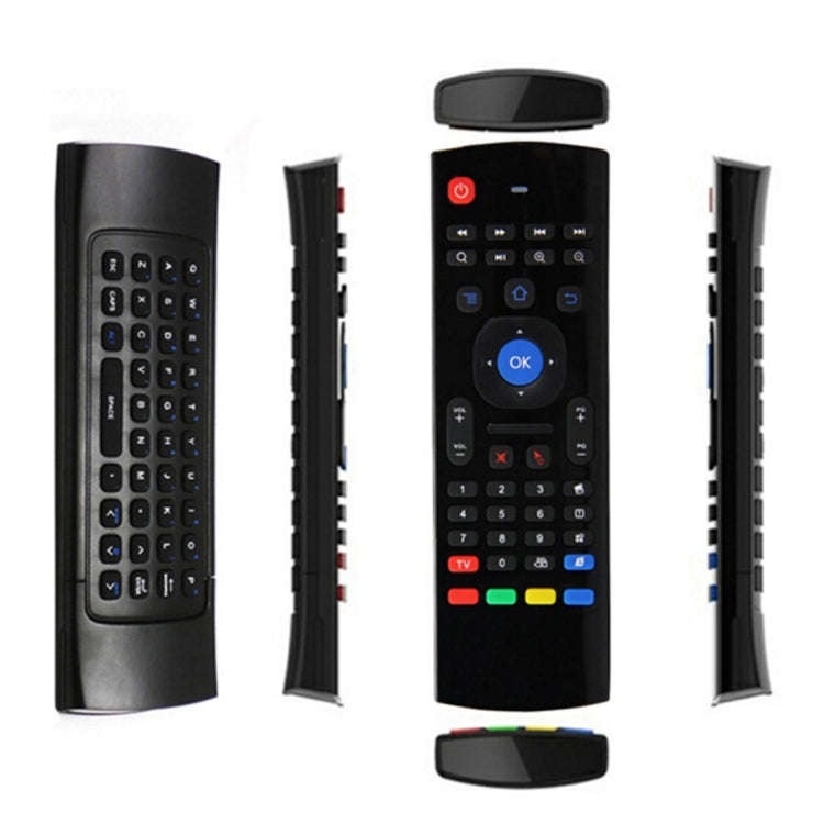 MX3 Air Mouse Wireless 2.4G Remote Control Keyboard with Browser Shortcuts for Android TV Box / M...