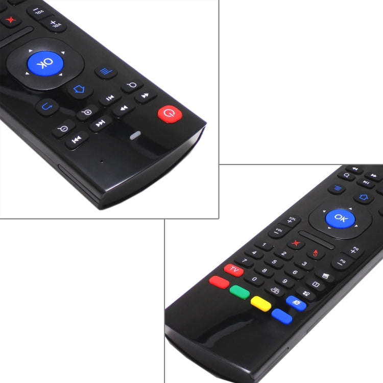 MX3 Air Mouse Wireless 2.4G Remote Control Keyboard with Browser Shortcuts for Android TV Box / M...