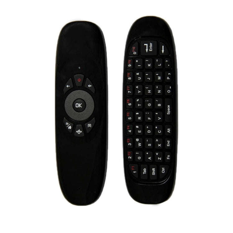 C120 T10 Fly Air Mouse 2.4GHz Rechargeable Wireless Keyboard Remote Control for Android TV Box / ...